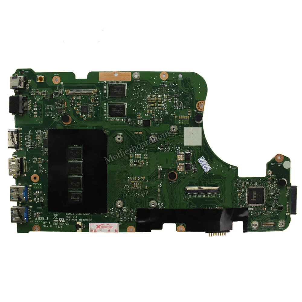 Ideal  X555LD Motherboard i7 4GB REV 3.6 For ASUS X555LP X555L F555L K555L W591L Laptop motherboard X555LD