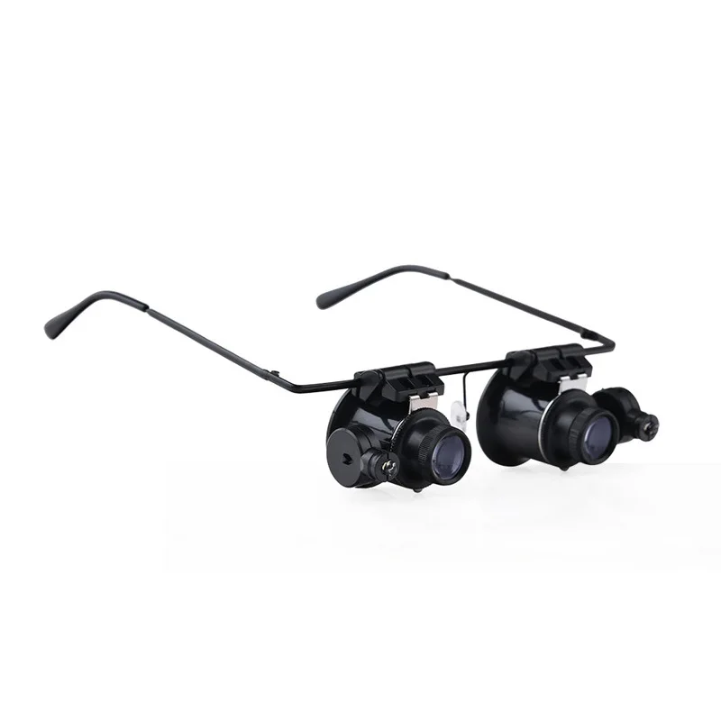 outdoor 20X magnifier with white light LED illumination binocular fishing glasses for hunting HT1-004 (3)
