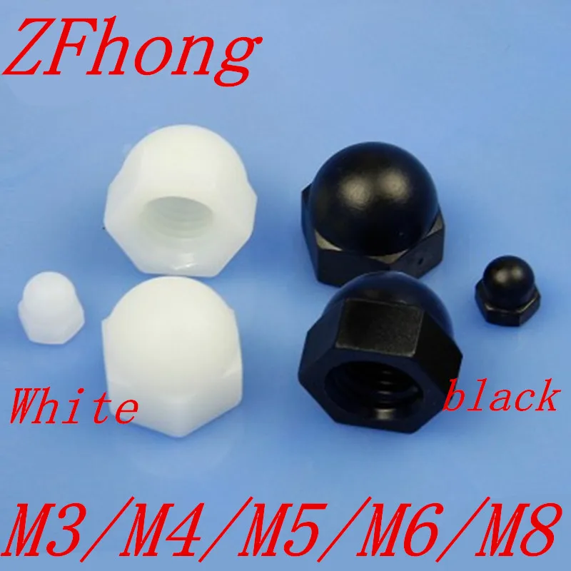 550pcs DIN1587 Acorn Nuts m3 m4 m5 m6 m8 m10 m12 nylon Cap Nut Acorn
