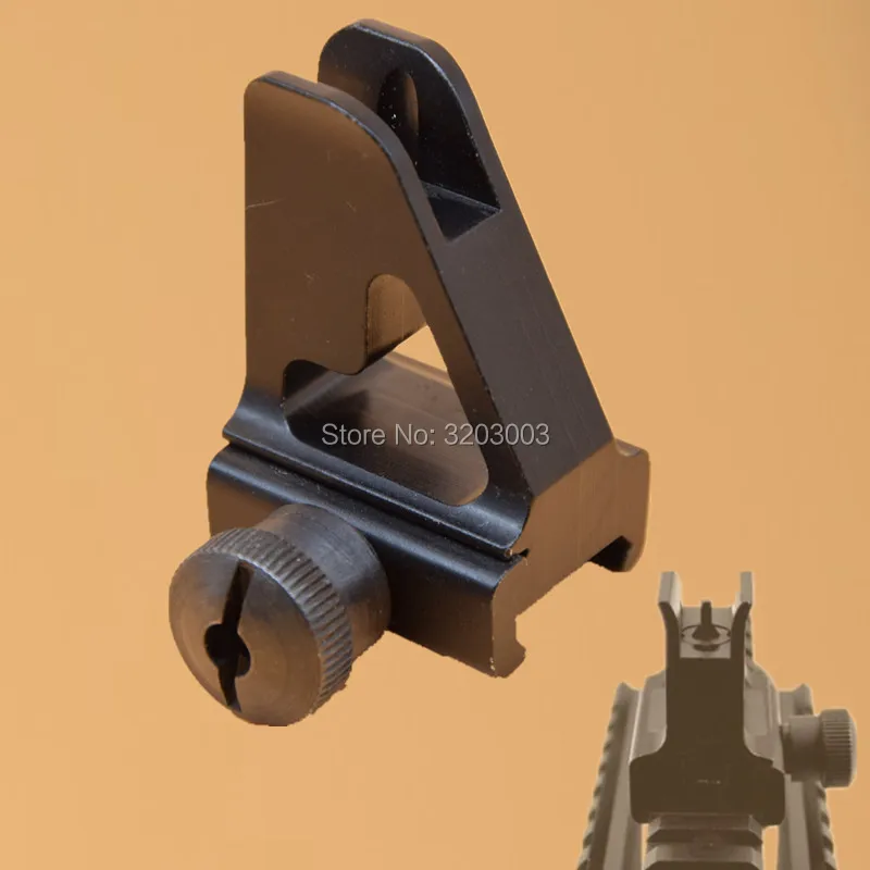 AR Low Profile Mil Spec Front Iron Sight for High Gas Block, hand guard