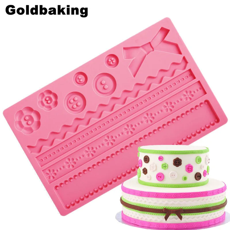 Silicone Cake Decorating Crafts Mold Silicone Fondant Mold and Gum