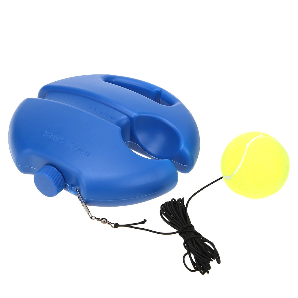 Anti slip hole Single Tennis Training Tool Exercise Tennis Ball Self