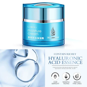 

55G Face Crystal Moisturizing Face Cream Skin Care Nourish Tight Filling Water Hyaluronic Acid Cream