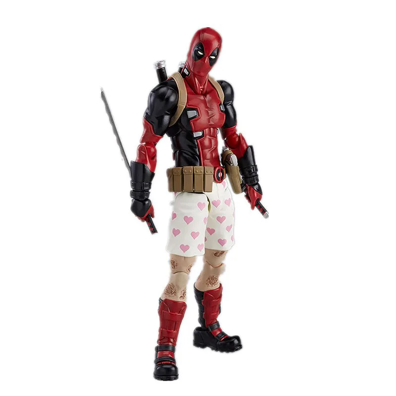 Marvel X-Men Deadpool Figure Figma EX-042 Deadpool DX Вер. Коллекционная модель игрушки из ПВХ