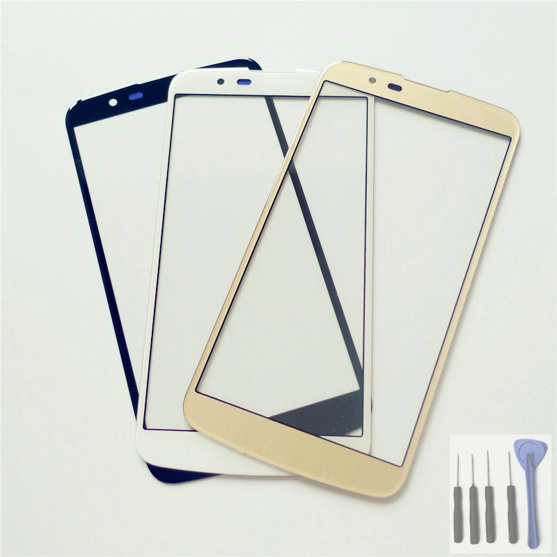 

2Pcs/ Touch Screen Outer LCD Front Screen Glass Lens Cover For LG K10 K430DS K420N K430DSF K430DSY K430TV K425 MS428 K428SG
