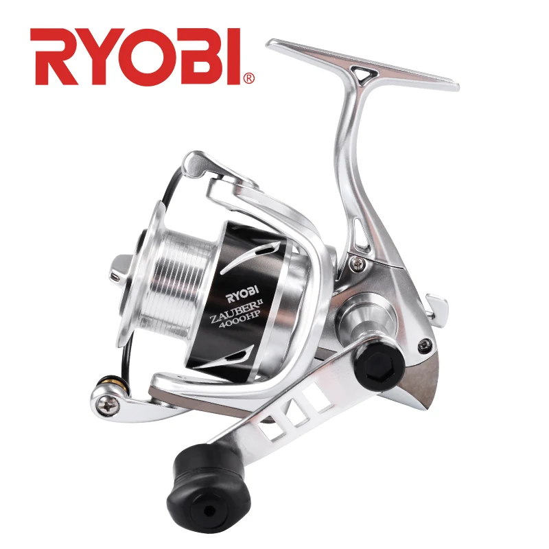 

18 Original RYOBI ZAUBER II Spinning Fishing reel 8+1bearings 5.0:1/5.1:1 Gear Ratio handle power 1000 2000 3000 4000 metal body