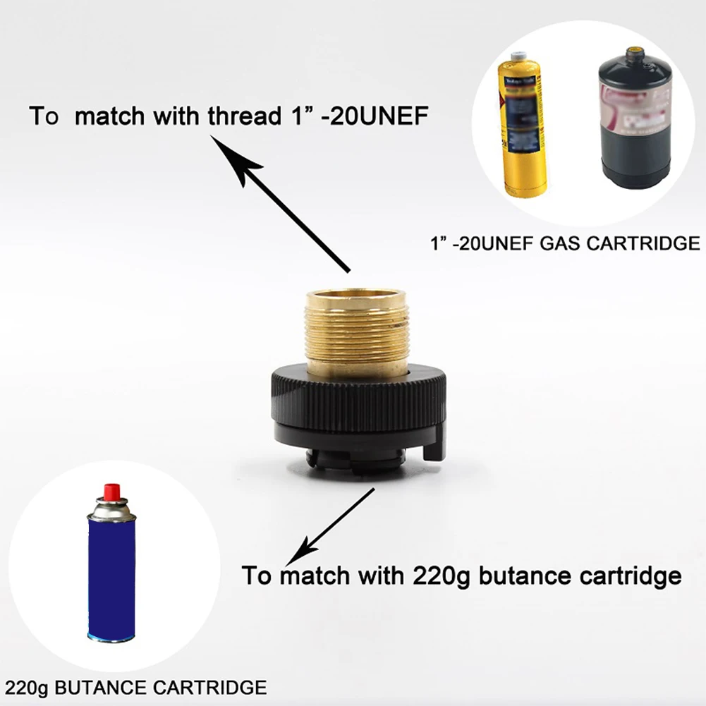 Бак адаптер для замены газа плита медь практичный открытый преобразования Кемпинг катридж конвертер походные цилиндры канистра переключения