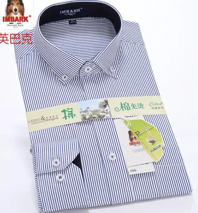 Новое поступление, Хлопковая мужская демисезонная рубашка с длинным рукавом, очень большая, высокое качество, формальная рубашка с длинным рукавом размера плюс M-7XL 8XL 9XL 10XL - Цвет: 6926