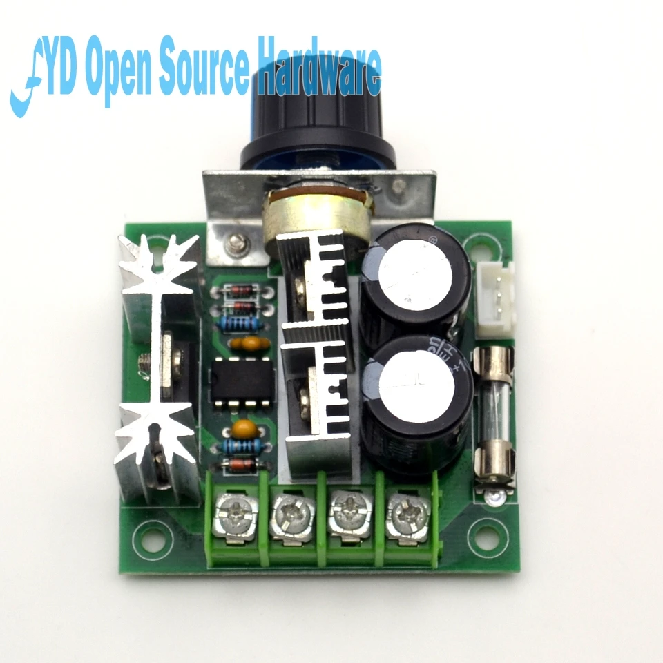 DC12V 40V DC Motor Speed Governor 13KHZ PWM Controller 10A B100K 