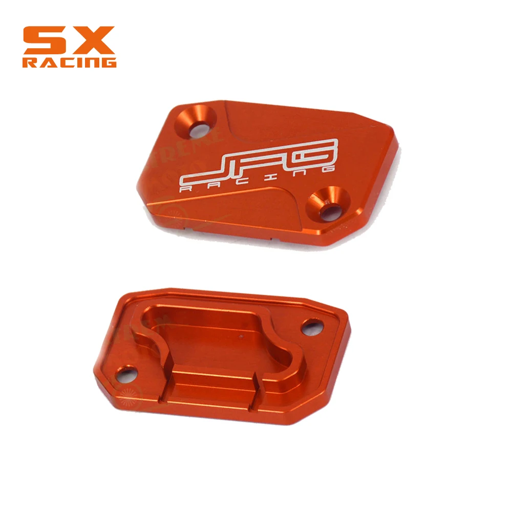 Baratos La motocicleta 2 uds de freno delantero depósito tapa para KTM SX EXC XCF SXF XC XCFW XCW SMR 125, 150, 200, 250, 300, 350, 400, 450, 500, 530