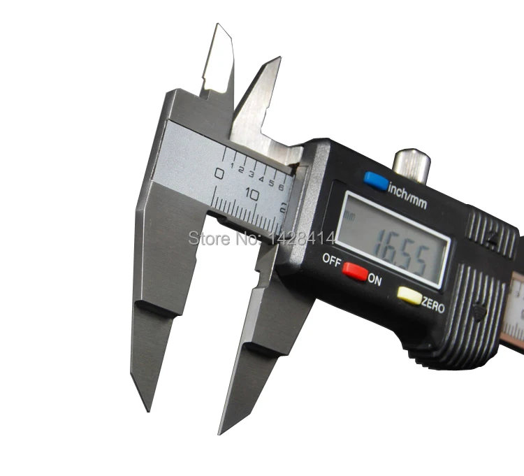 Calipers 0200mm 8inch Hardened Stainless Steel Thin jaw Digital