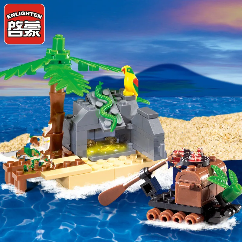 310pcs Pirate Series Royal Warship Legoed Building Blocks Toys Model Set