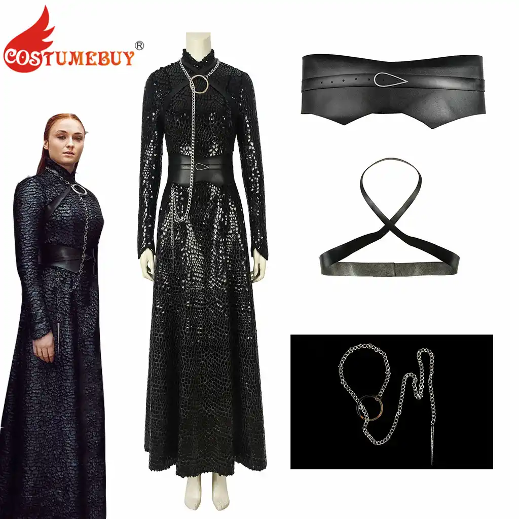 Costumebuy Sansa Stark Cosplay Necklace Belt Accessories Game Of