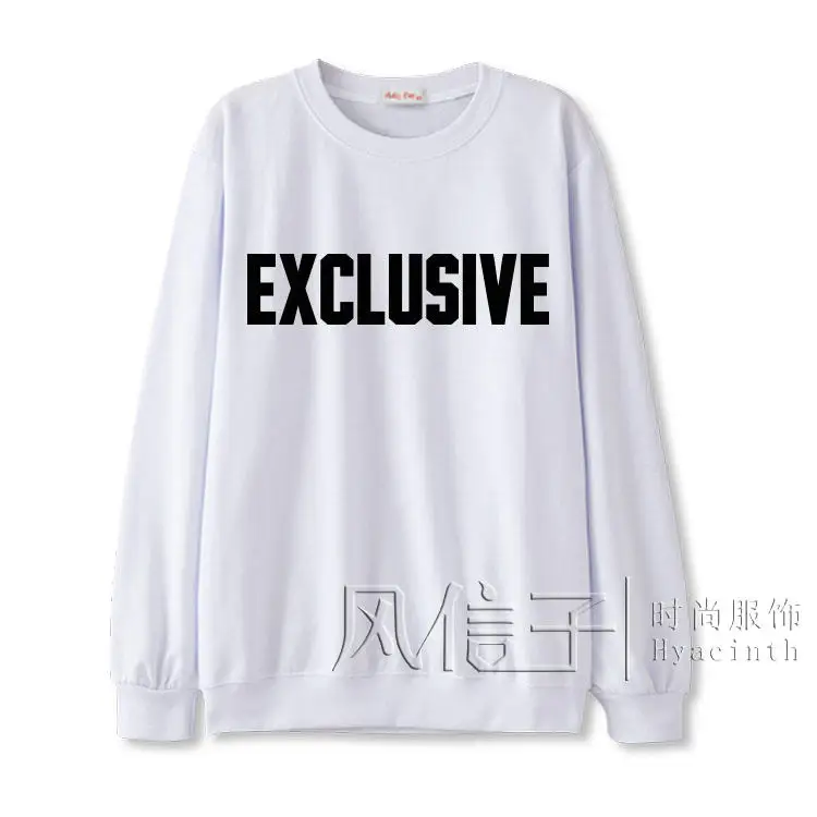 EXO Zhang Yixing album concert peripheral assistance одежда для мужчин и женщин lovers осенне зимняя