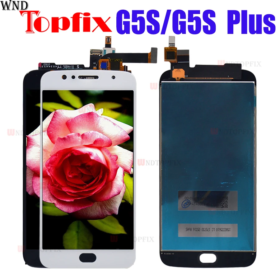 

5.2"For Motorola Moto G5S LCD XT1794 display touch screen Digitizer Assemble LCD Moto G5S Plus LCD Xt1805 LCD display Free Tools