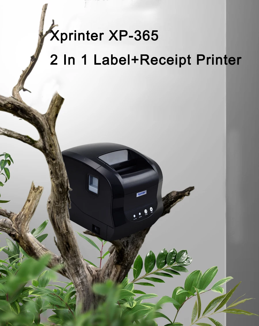 Xprinter принтер штрих-кодов Термопринтер для печати этикеток поддержка термоклеевой бумаги 20-80 мм