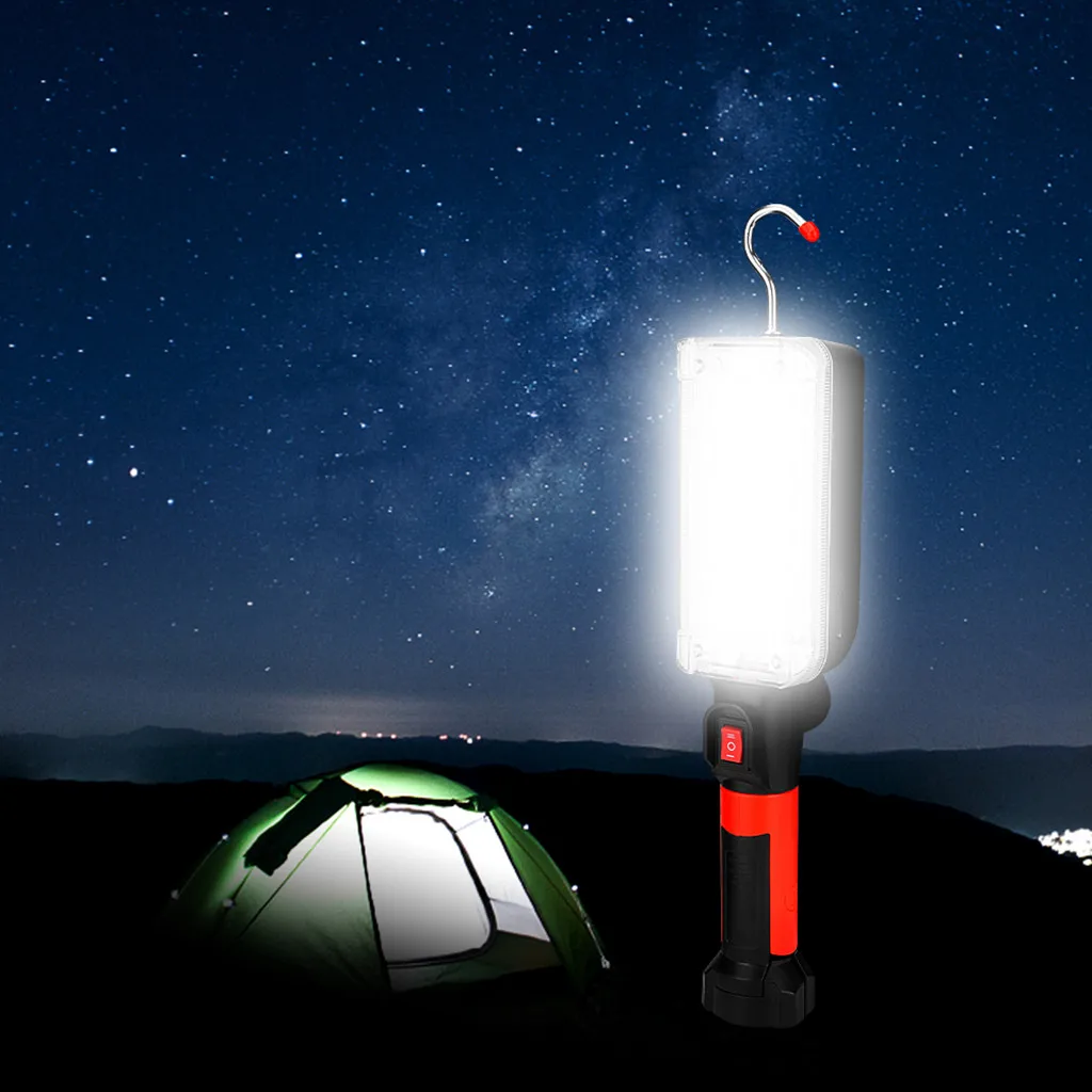 

Multifunction 34SMD LED Slim Work Light Lamp Flashlight Magnetic With Hook household work lights Lamps For camping dog walking