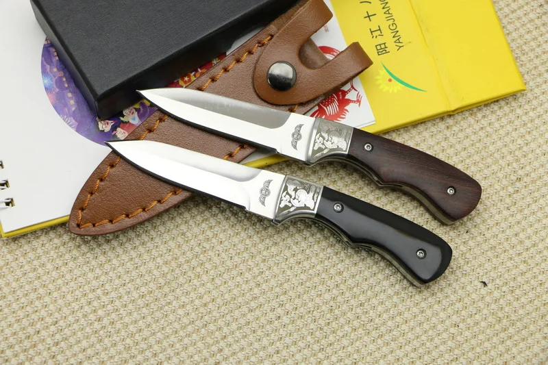 Складной нож TIGEND Bone Soul 440C со стальной ручкой из смолы складной для кемпинга охоты