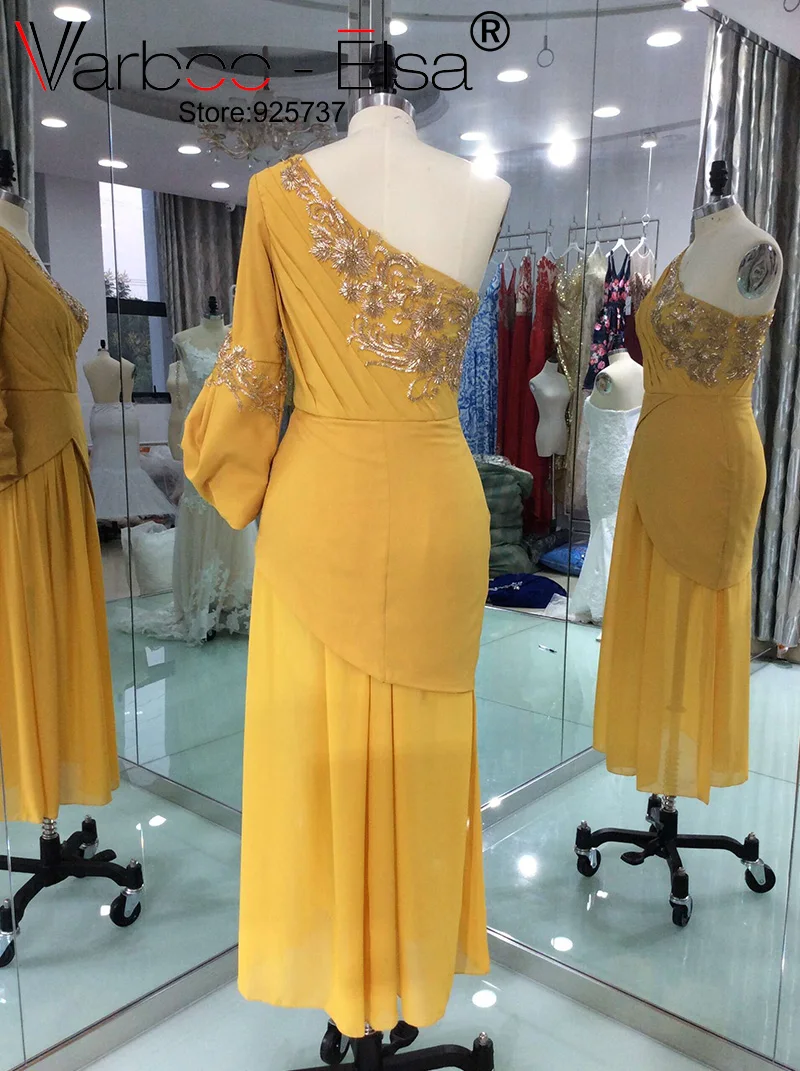 Женское вечернее платье на одно плечо с длинным рукавом|long sleeve evening dress|sleeved
