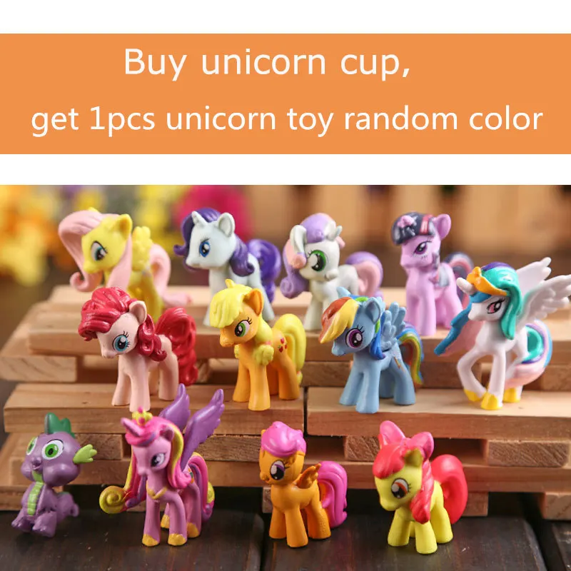 12cm My Little Pony Toys Potion Dress Up Fluttershy PVC Action Figures