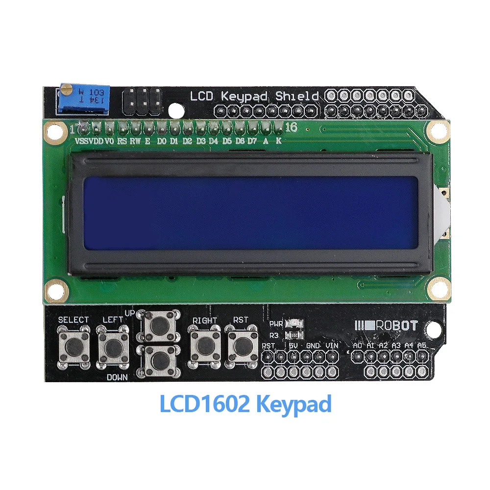 Дисплей модуля LCD1602 LCD2004 LCD12864 IIC/I2C синий/зеленый экран для Arduino UNO Mega 2560 Raspberry