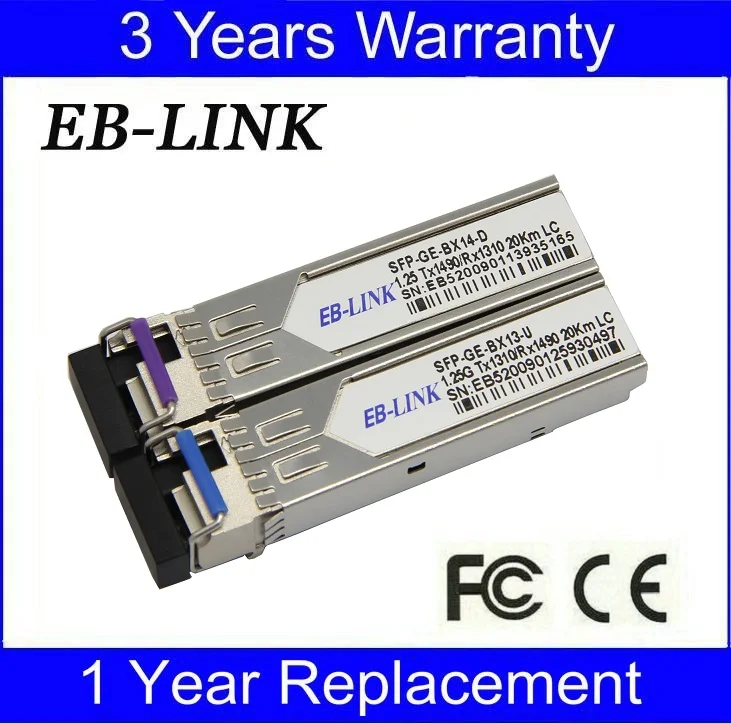 

New 10301&10302 Extreme Compatible 1310/1490nm 1.25G 10km WDM BIDI SFP Transceiver module