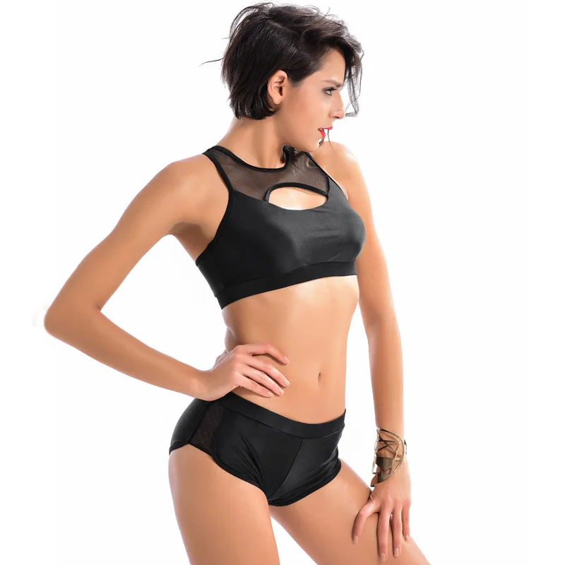 New Women Swimsuit Plus Size Swimwear Sport Style Mesh Bathing Suit Solid Black Cut Out Sexy Monokinis Beachwear Bikinis Set plus-size-black-swimsuit : image New Women Swimsuit Plus Size Swimwear Sport Style Mesh Bathing Suit Solid Black Cut Out Sexy Monokinis Beachwear Bikinis Set plus-size-black-swimsuit