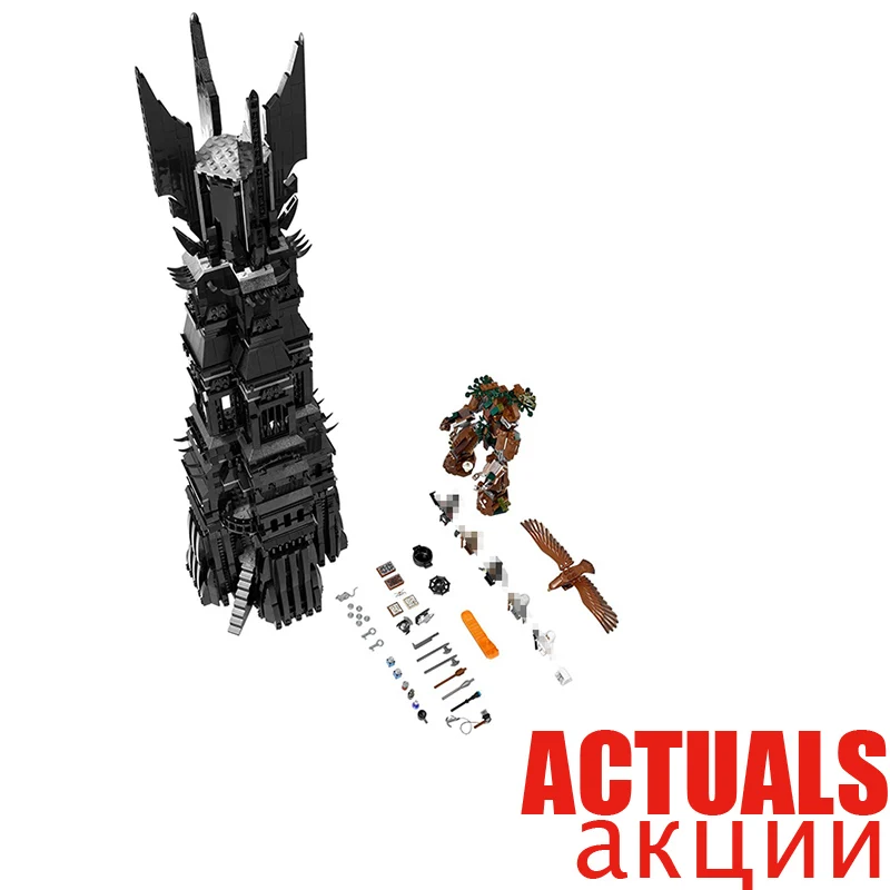 

LEPIN 16010 The Lord of the Rings Two Tower of Orthanc GANDALF THE GREY Hobbits 2430Pcs Building Blocks Bricks Compatible 10237