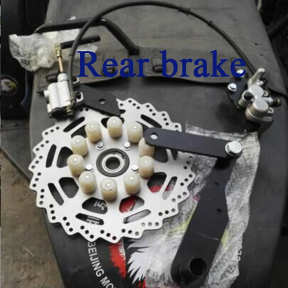 ZS Замена тормоза 750cc мотор передний и задний тормозной суппорт дискового с