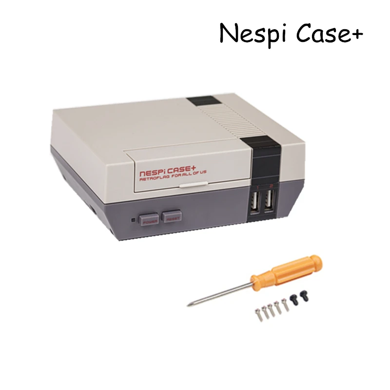 

New Upgraded NESPi Case+ Raspberry Pi 3 Case Retroflag Box Game Console for Raspberry Pi 3 Model B