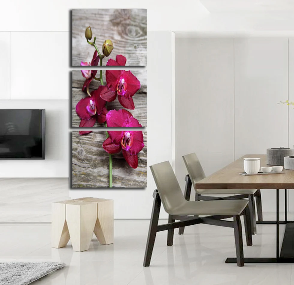 

Nordic bauhinia Plant Posters Canvas Prints Minimalist Painting Wall Art Bedroom Home Decor Modular Pictures FA263
