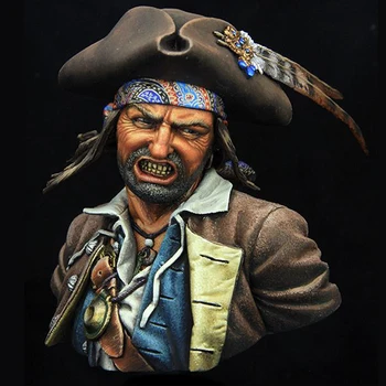 

1/9 Resin Figure Bust Model Movie Character Pirate 200mm