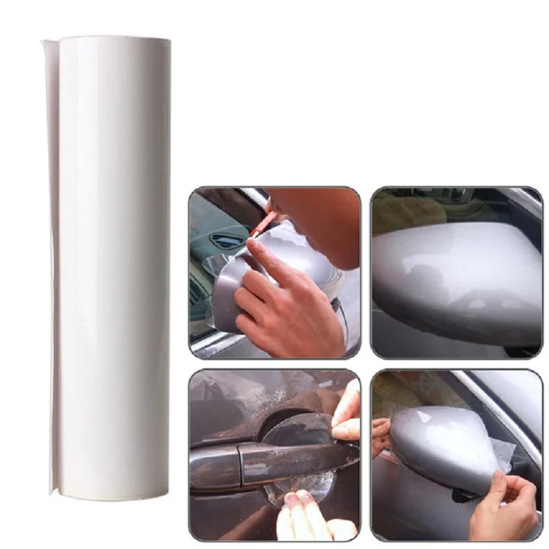 

Helpful Invisible Auto Car Door Sill Edge Paint Protection Scratch Film Sheet Automobiles Door Handle Protective Sticker