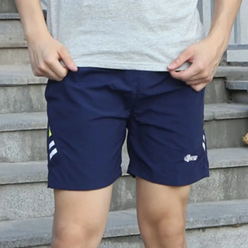 2019 летние тонкие мужские шорты кэжуал Новые Модные Полосатые эластичные ленты дышащие и быстросохнущие шорты спортивные повседневные