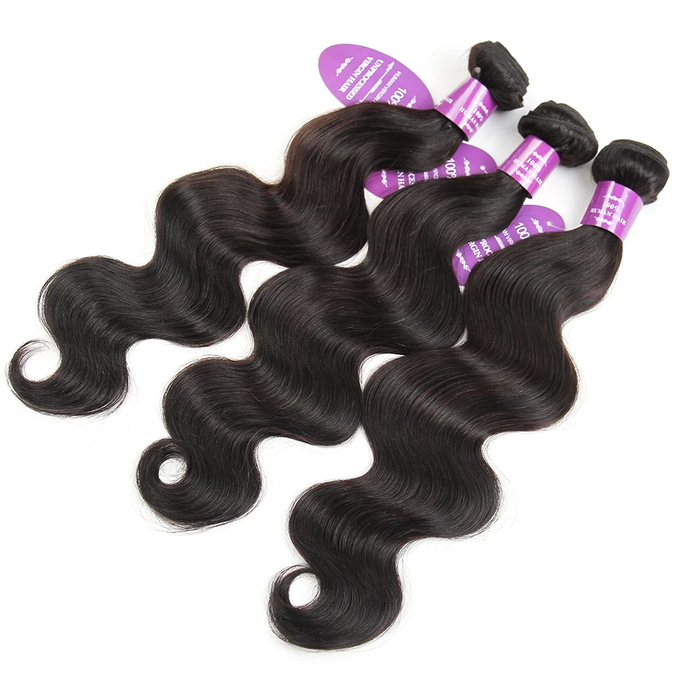 Queenlike продукты объемные волнистые пучки с закрытием не Реми волнистые волосы для наращивания 3 4 пучка человеческих перуанские пучки волос с закрытием