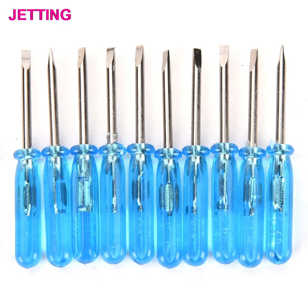 20pc Mini Screwdriver 4.6cm Phillips Slotted Cross Head  for iPhone Samsung Mobile Phone Laptop Repair Open Tool