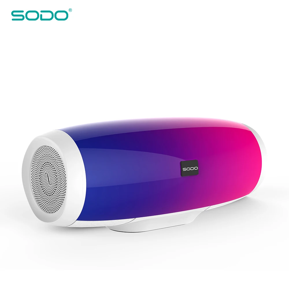 

SODO L1 Light Show 3D Sound Wireless Bluetooth Speaker 10W system TF FM Radio Music Subwoofer Column Speakers Bluetooth 4.2