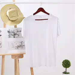 Летняя новая мужская простая футболка с короткими рукавами Корейская версия свободного кроя с принтом на спине Повседневная Молодежная