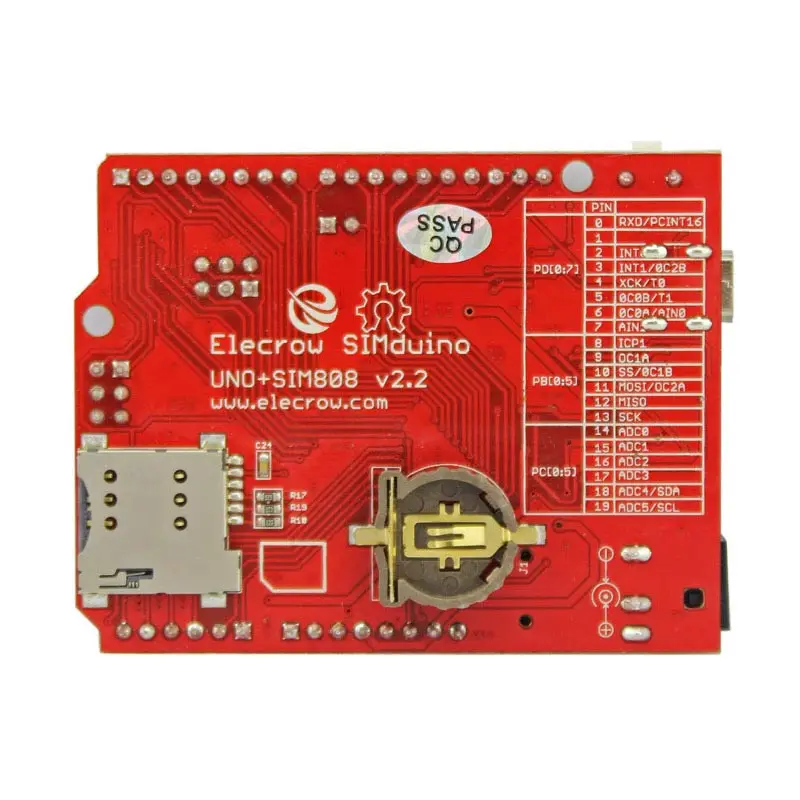SIM808 GPRS GSM Board  (5)