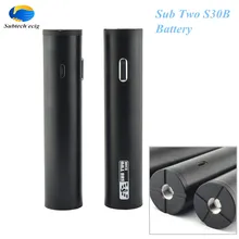 Sub two cigarrillo electrónico batería sub two s30b gran capacidad de la batería 30 w 2200 mah batería ajuste m22 tanque cigarrillo electrónico batería
