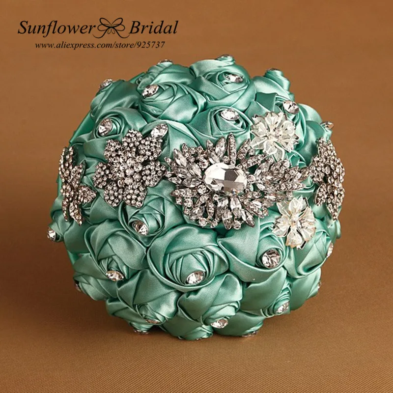 Compare Prices On Fresh Wedding Bouquets Online Ping Low 4 Color Elegant Pearl Wedding Flowers Mini Bridal Bouquets Crystal Sparkle Bouquet Bride Bridesmaid