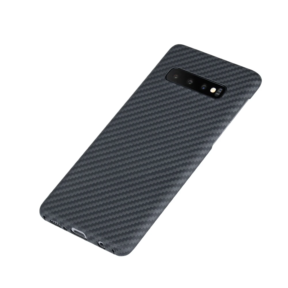 Защитный чехол из тонкого арамидного волокна для samsung S10, S10+, S10 Plus, S10e, минималистичные тонкие чехлы из углеродного волокна