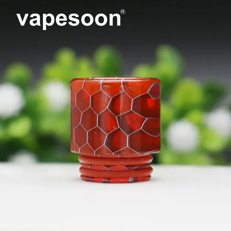 vapesoon Resin Vape Mouthpiece Wild Cobra Drip Tip for e-cigarette 810 Thread RTA Atomizer for SMOK TFV12 Prince vapesoon Resin Vape Mouthpiece Wild Cobra Drip Tip for e-cigarette 810 Thread RTA Atomizer for SMOK TFV12 Prince