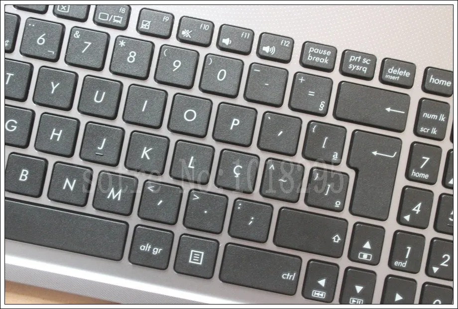 Новинка Клавиатура ноутбука br Для ASUS X550 K550V X550C X550VC A550L Y581C F550 R510L X550J X550V Бразилия в серебряном корпусе с Palmrest крышка