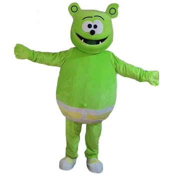 

Gummy Bear Mascot Costumes Cosplay Real Photo Free Shipping Long Hair Langteng (tm) 2019New