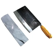Free Shipping DENG Forged Kitchen Chef Knife Traditional Handmade Clip Steel Slicing Meat Vegetable Multifunctional Knives