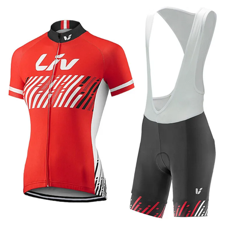 

Liv Cycling Jerseys Women Short Sleeve Summer Breathable High quality Cycling Clothing Bicycle Ropa Ciclismo 2018 cycling sets