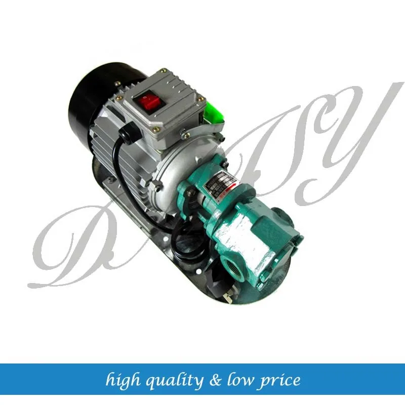 100l/min Kw 220 v 50 hz Gusseisen Mini Getriebeölpumpe/Tragbare  Ölpumpe/Selbst grundierung ölpumpe