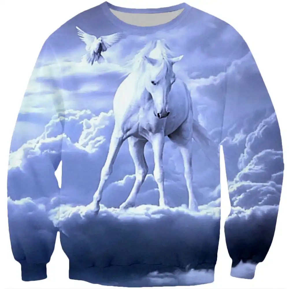 3d horse sweatshirt