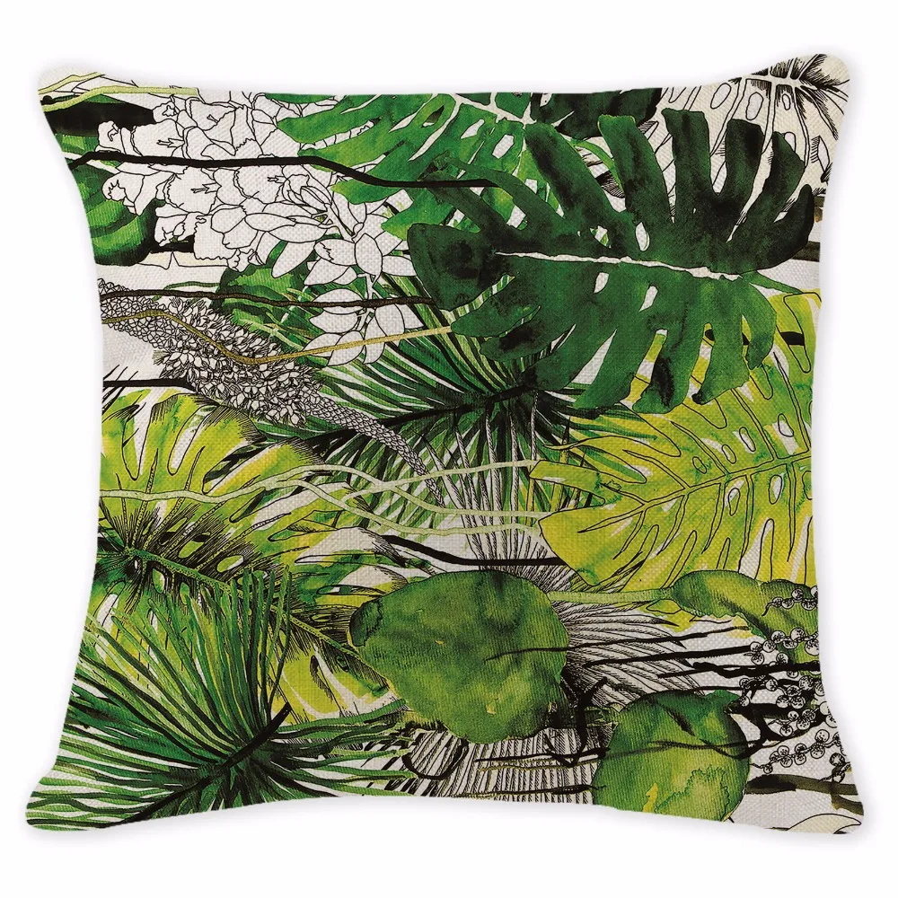 الفاخرة وسادة حالة الاستوائية نمط يترك أكياسها مكتب كبير القطن الكتان سيارة أريكة المنزل وسادة رمية مزخرفة يغطي الفاخرة وسادة حالة الاستوائية نمط يترك أكياسها مكتب كبير القطن الكتان سيارة أريكة المنزل وسادة رمية مزخرفة يغطي